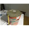 Image 2 : 20 lb vintage Shamrock lard tin - 10" tall