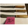 Image 1 : Ontario knife company Old Hickory true edge. Three piece knife set