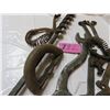Image 3 : Stove lid lifters - old wrenches - sad iron handles - seperator wrenches