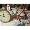Image 3 : Metal bicycle clock - battery operated