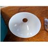 Image 2 : milk glass lamp shade
