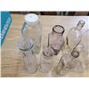 Image 3 : milk bottles, medicine bottles, purple glass ware