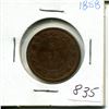 Image 1 : 1858 canadian 1 cent