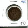 Image 1 : 1886 large cent