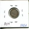 Image 1 : 1902H 5 cent silver