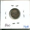 Image 1 : 1904 5 cent silver
