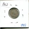 Image 1 : 1907 5 cent silver