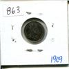 Image 1 : 1909 5 cent silver