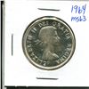 Image 2 : 1964 50 cent silver MS63