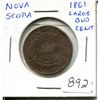 Image 1 : 1861 one cent nova scotia
