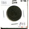 Image 1 : 1864 one cent nova scotia
