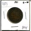 Image 1 : 1871 one cent prince edward island