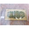 Image 2 : 1900 25 cent canadian bill (mis print)