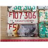 Image 3 : 7 x license plates 1965, 64, 68, 70's