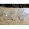 Image 4 : lot of glassware egg holders, cream & sugar sets