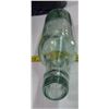 Image 3 : Antique Glass Bottle - Light Green, Unique Rounded Bottom