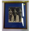 Image 1 : Vintage War Photo in Frame