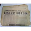 Image 1 : Old Paper Lot - Queen Elizabeth Theme