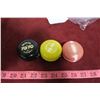 Image 2 : lot of 3 wooden Yo-Yo's