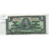 Image 1 : 1937 Canadian One Dollar Bill
