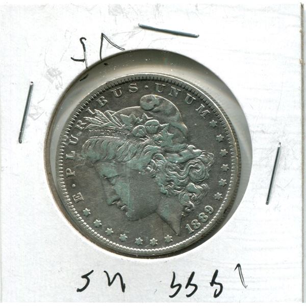 1889 Morgan Dollar