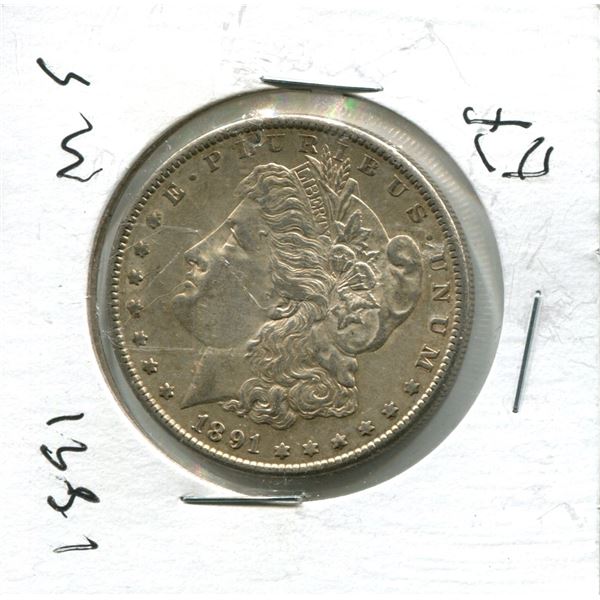 1891 Morgan Dollar