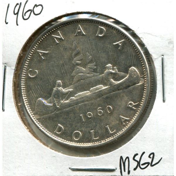 1960 Canadian Silver Dollar
