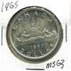 Image 1 : 1965 Canadian Silver Dollar