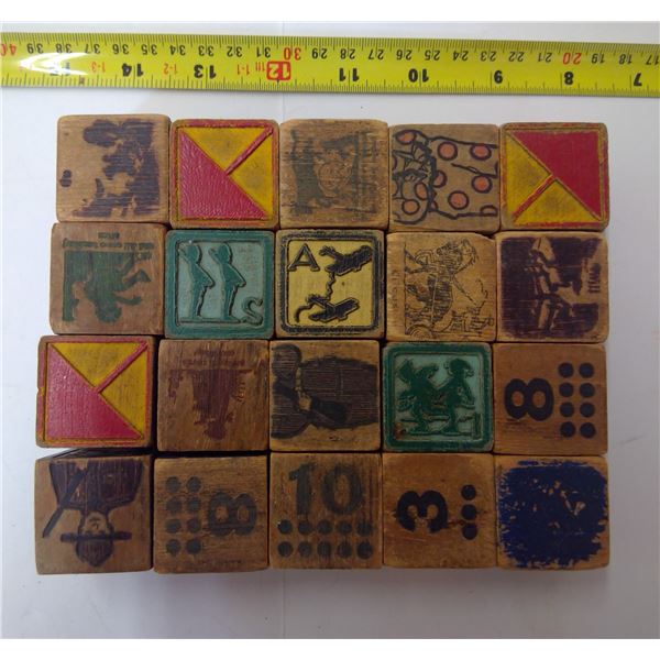 Antique Wooden Blocks