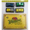 Image 1 : 4 - Castline Mounted Mini Cars in Vintage Candy Box