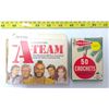 Image 1 : Collectible A-Team Card Game & Vintage Hooks