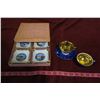 Image 1 : Lot RCMP ashtray set + Bavarian tea set