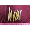 Image 2 : Lot wooden carving tools