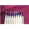 Image 2 : Lot wooden carving tools
