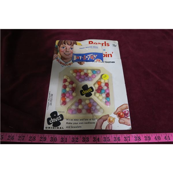 Pearls-A-Poppin vintage toy NOS