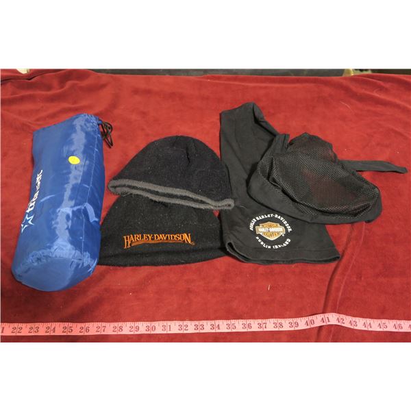 Harley Davidson headwear lot + comfort kit