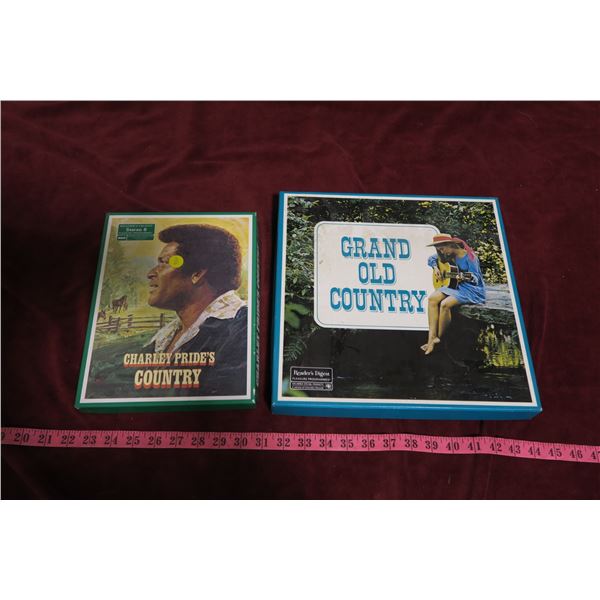 Charlie Pride 8track set+ Country record set
