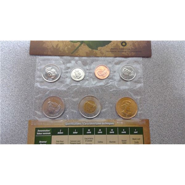 2011 Canada uncirculated set royal canadian mint