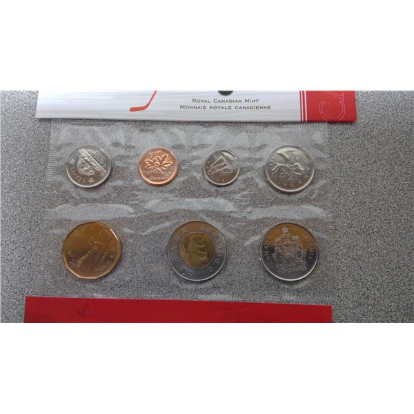Canada 2012 uncirculated set royal Canadian mint