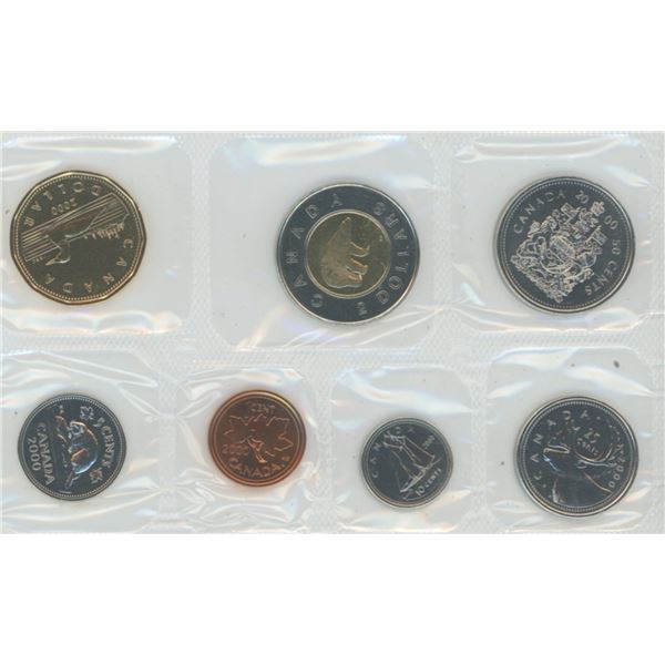 2000 "W" Canadian Proof Set