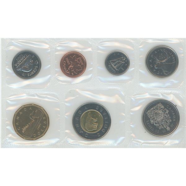 2001 "P" Canadian Proof Set