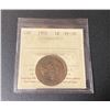 Image 1 : 1901 Canadian One Cent Coin (VF-30) "ICCS"