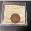 Image 1 : 1903 Canadian One Cent Coin (VF-30) "ICCS"