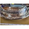 Image 4 : Silverplate covered serving dish