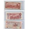 Image 2 : Lot Of 3 Canadian Two Dollar Bills 1954 + 1974 + 1986