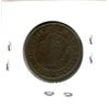 Image 2 : 1859 (Narrow, VF) Victoria Large One Cent Coin