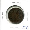 Image 2 : 1859 Victoria Large One Cent Coin (Narrow 9, F-15, No Stem Leaves 5,6,8)