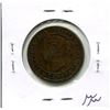 Image 2 : 1859 Victoria Large One Cent Coin (Narrow 9-Low 9, F-12 CL)