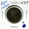 Image 1 : 1859 Victoria Large One Cent Coin