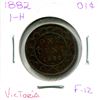 Image 1 : 1882 (F-12, 1-H) Victoria One Cent Coin
